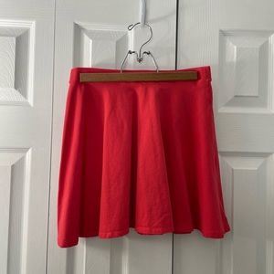 Forever 21 Coral skater skirt